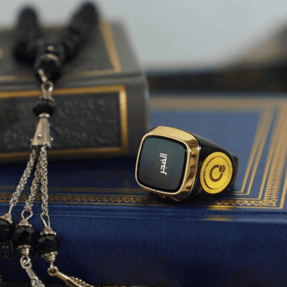 Misbaha ☪ Digital｜Dhikr & Tasbih - Bague Connectée Islam