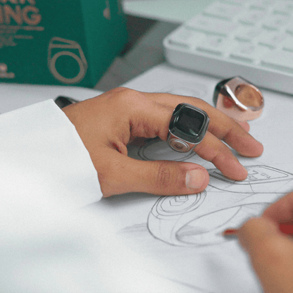 Misbaha ☪ Digital｜Dhikr & Tasbih - Bague Connectée Islam