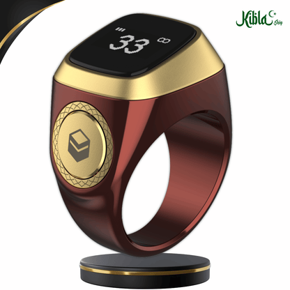 Misbaha ☪ Digital｜Dhikr & Tasbih - Bague Connectée Islam