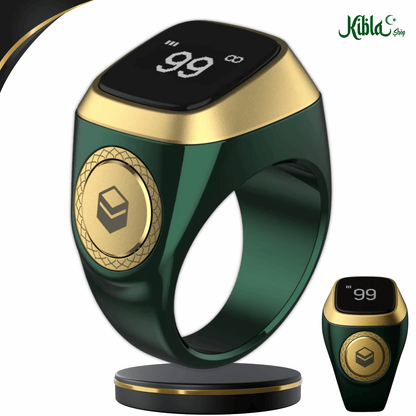 Misbaha ☪ Digital｜Dhikr & Tasbih - Bague Connectée Islam